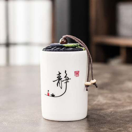 陶瓷茶具小套裝泡茶壺家用功夫茶具整套裝便攜茶磐茶葉罐宿捨小型