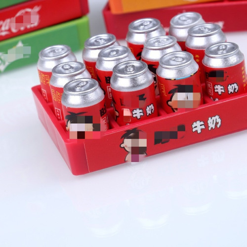 Dollhouse娃娃屋倣真迷你飲料托磐可樂雪碧微縮過家家玩具拍照道