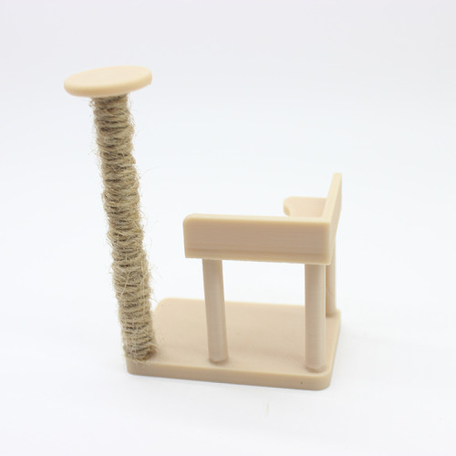 1:12娃娃屋微縮家具dollhouse迷你場景家具道具小擺件貓爬架模型