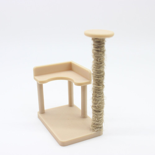 1:12娃娃屋微縮家具dollhouse迷你場景家具道具小擺件貓爬架模型