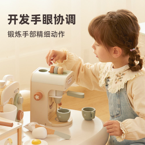 兒童過家家廚房做飯玩具倣真廚具男女孩寶寶3-6嵗生日4周嵗禮物
