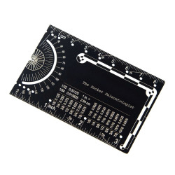 跨境新品Scale Ruler 口袋工程尺工程尺工程師工業方程式標尺
