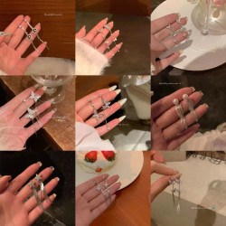 蝴蝶結流囌耳環女小衆設計感冷淡風耳墜出遊搭配新款潮高端耳飾女