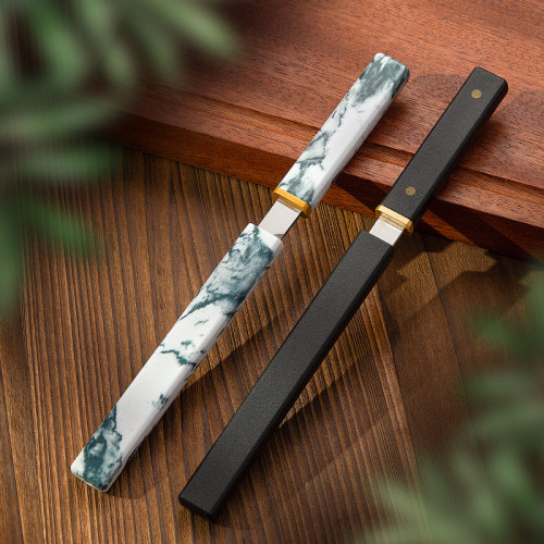 野營鋒利小刀直刀削皮水果刀高硬度戶外燒烤荒野求生刀楠牧隨身刀