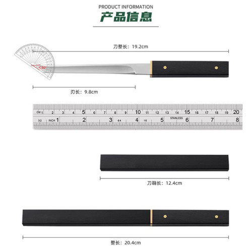 野營鋒利小刀直刀削皮水果刀高硬度戶外燒烤荒野求生刀楠牧隨身刀