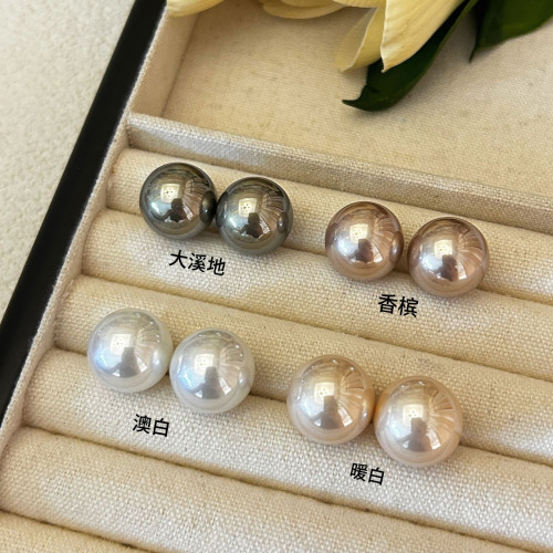 S925銀針輕奢小衆珍珠耳釘女百搭氣質長款流囌耳環高級感耳飾批發