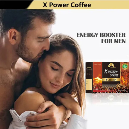 X Power Coffee 工廠直銷男性能量咖啡速溶黑咖啡 Energy Coffee