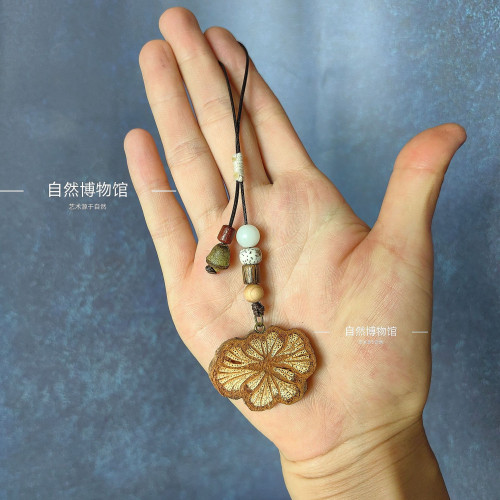 橡果藏族編織乾果果實可愛中葯首飾趣味設計感掛墜手機鏈鈅匙釦