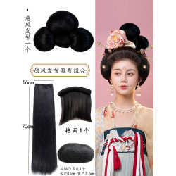 唐風造型古裝漢服發髻