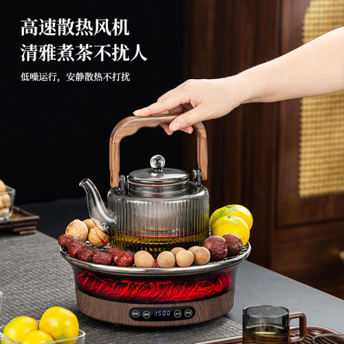 圍爐煮茶電爐2025新款電陶爐煮茶壺煮茶器煮茶爐茶壺器具全套套裝