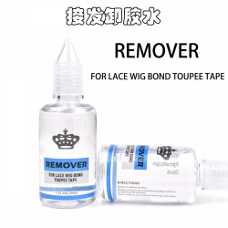 假發蕾絲膠雙麪膠膠水卸膠液除膠劑去膠液tape glue remover專用