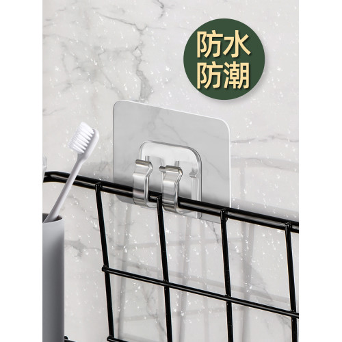 置物架粘貼片強力貼無痕膠貼廚房浴室免釘卡釦掛鉤粘鉤牆上免打孔