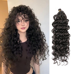 拉美卷鉤針假發夏威夷大卷歐美髒辮假發Deep Twist Hawaii Wave