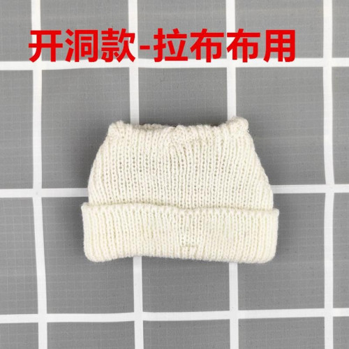 LABUBU 17cm馬卡龍掛件百搭帽子