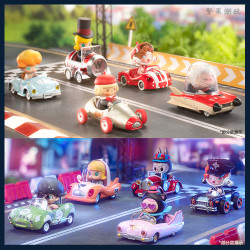 POPMART泡泡瑪特 POPCAR超級賽道系列盲盒 molly labubu SP賽車