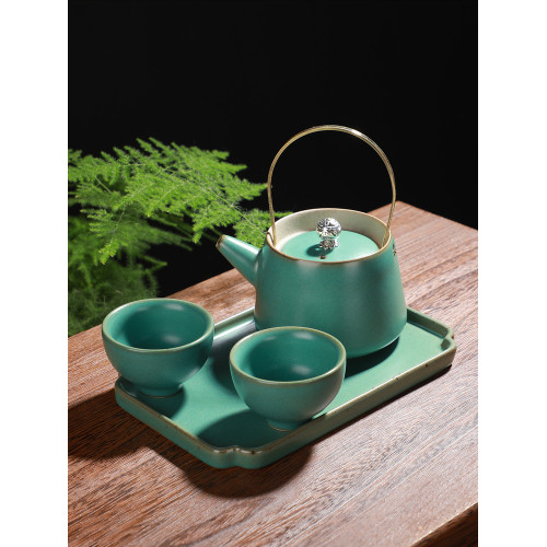 陶瓷復古旅行日式茶壺