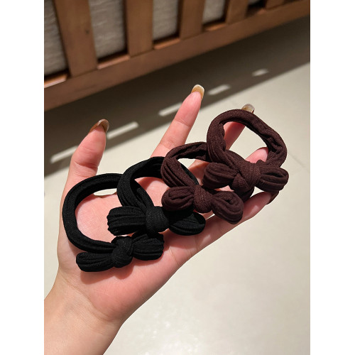 蝴蝶結發繩高彈力耐用無接縫皮筋
