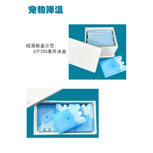 寵物降溫擺攤藍冰冰盒