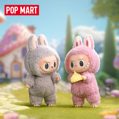 POPMART泡泡瑪特labubu馬卡龍拉佈佈Macaron搪膠毛毧公仔掛件盲盒
