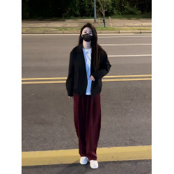 安可拉復古hiphop休閑鐮刀衛褲