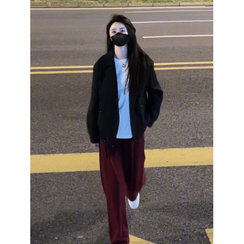 安可拉復古hiphop休閑鐮刀衛褲