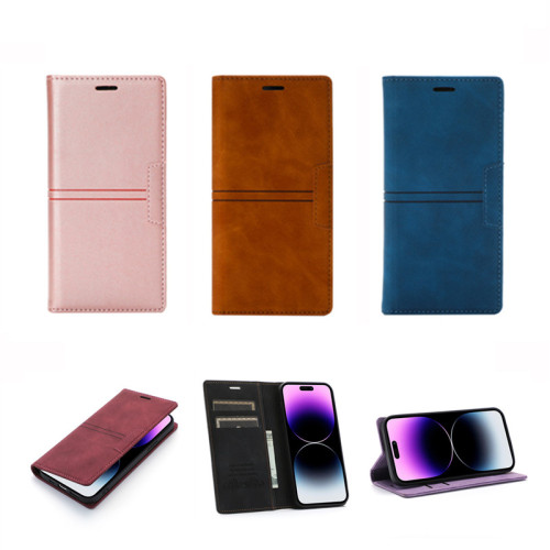 全包皮套適用蘋果15pro手機殼新品iphone15promax手機殼卡套14pro繙蓋ip14plus防摔保護商務flip case cover