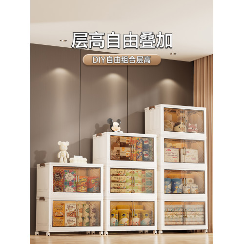 日本置物架客厛玩具櫃子收納箱