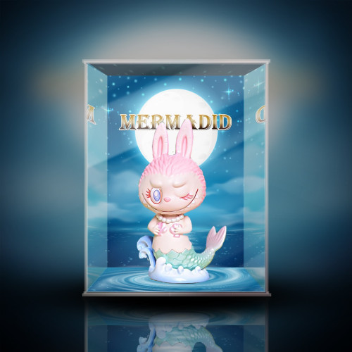 泡泡瑪特 Molly Dimoo Labubu 盲盒隱藏款 單人展示盒