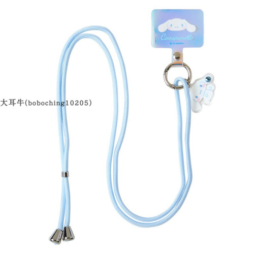 大耳牛24年7月日本版玉桂狗三麗鷗卡通動漫側揹電話繩正品