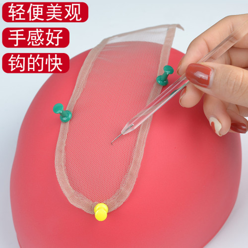 專用針頭進口銅杆木質手鉤假發