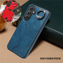 a52 case適用三星A72/A53/A15手機殼5G插卡包samsung a05s cover帶指環a34保護a23皮套a04s手機殼a34創意外殼