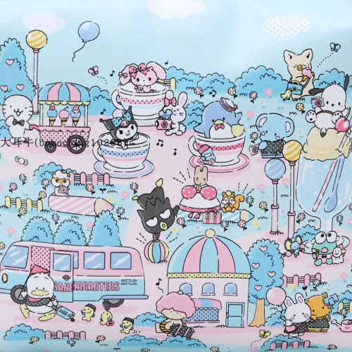 大耳牛24年7月日本版kitty朋友們三麗鷗卡通收納包(幻想之旅)正品