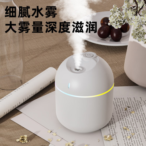 新款萌蛋加溼器家用臥室大容量空氣淨化器USB車載香薰機禮品批發