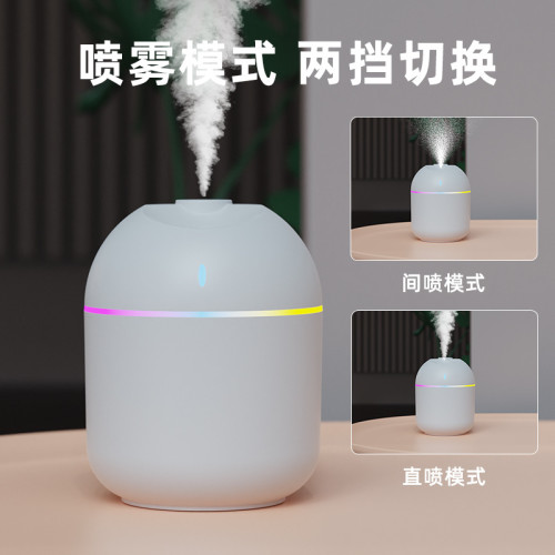 新款萌蛋加溼器家用臥室大容量空氣淨化器USB車載香薰機禮品批發