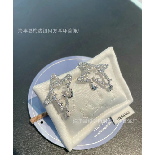 HEFANG何方破碎星雲項鏈璀璨珍珠耳釘手鏈氣質高級感多層項鏈