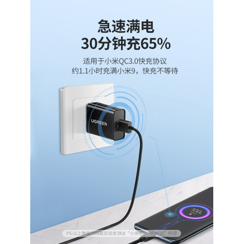 綠聯10/9 5v3a usb插頭充電器