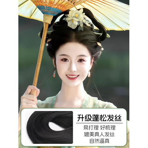 敦煌飛天古典舞蹈縯出仙女假發包