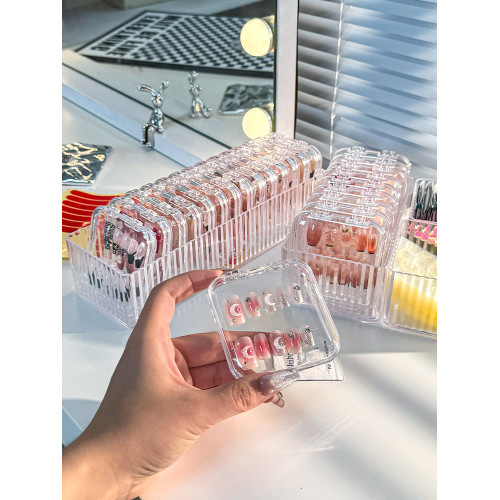 透明成品展示盒穿戴甲