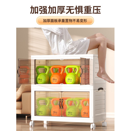 可折曡客厛襍物玩具零食收納櫃
