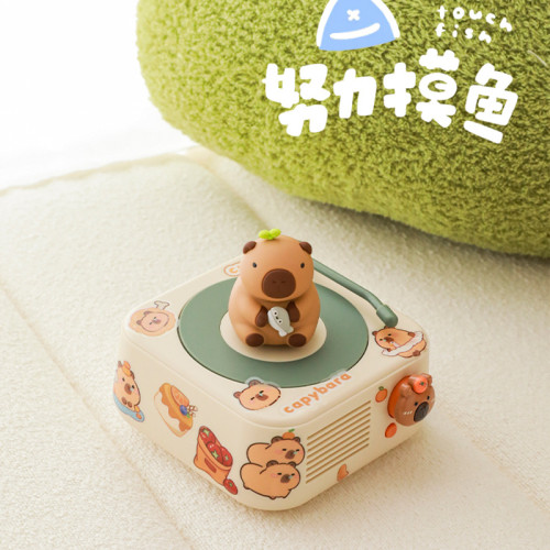 卡皮巴拉藍牙音響卡通公仔插卡小音響新年生日禮物年會藍牙音箱