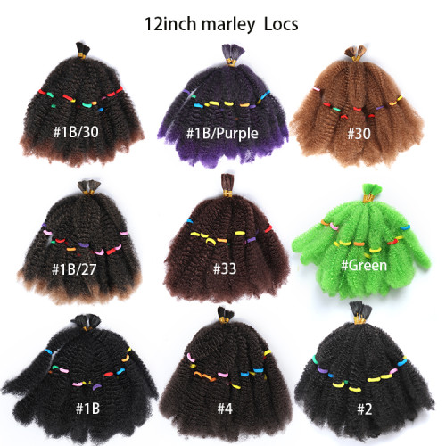 Afro Kinky Marley Braiding Twist Crochet Braids Hair Marley