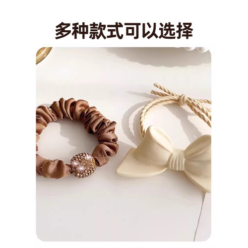 可愛小熊卡通百搭時尚橡皮筋發繩