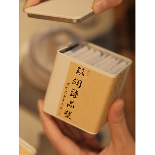 定制小紙袋牛皮環保餅乾封口白茶