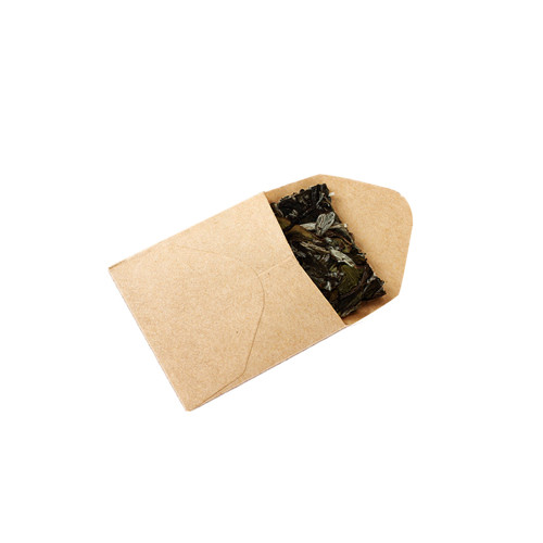 定制小紙袋牛皮環保餅乾封口白茶