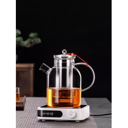 玻璃加厚耐高溫大容量煮茶壺