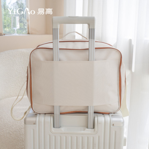 卡皮巴拉拉桿包可攜式防水手提旅行包出遊小物件收納包高級輕便後背包