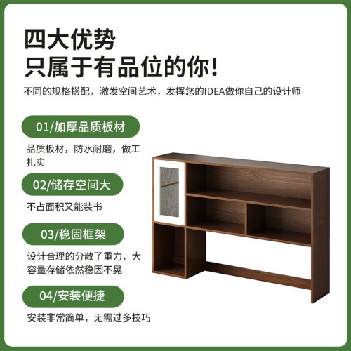 書架桌面置物架簡易小書櫃臥室桌上收納架客廳家用書桌多層架子