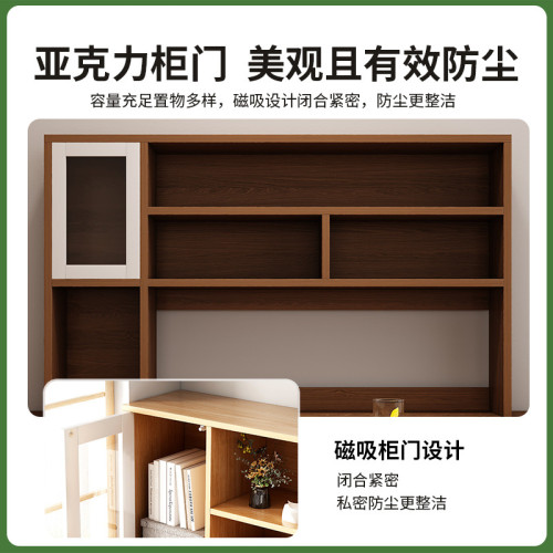 書架桌面置物架簡易小書櫃臥室桌上收納架客廳家用書桌多層架子