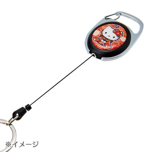 大耳牛24年8月日本版kuromi三麗鷗卡通動漫金屬延伸捲軸正品