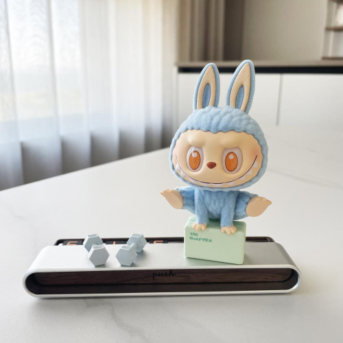 泡泡瑪特Labubu電話號碼牌挪車